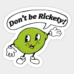 Larry the Lime Sticker